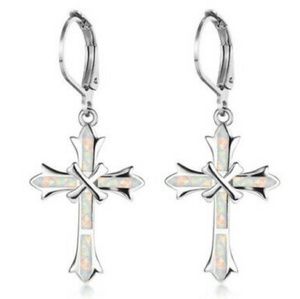 Cross earings